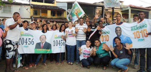 Marinho realiza caminhadas em Salvador Marinho realiza caminhadas em Salvador